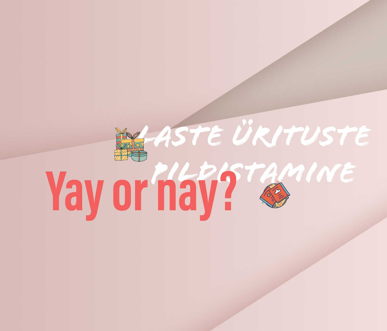 Laste ürituste pildistamine – yay or nay?